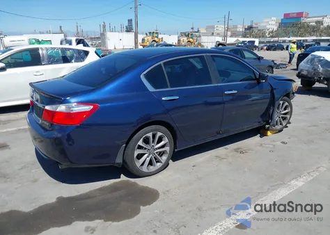 2015 Honda Accord Sport из США, поврежденный, VIN 1HGCR2F51FA074338